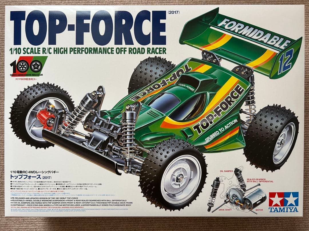 1/10RC タミヤトップフォース（2017） 【未使用品】