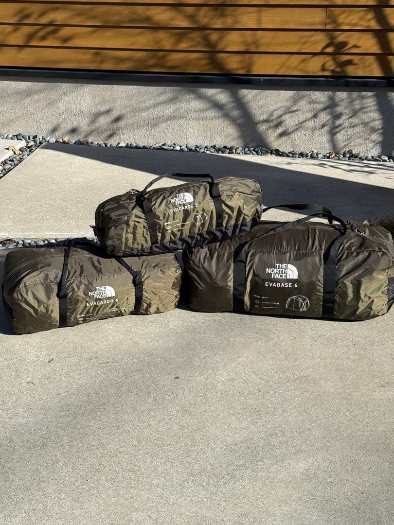 EVABASE 6、EVACARGO 4 & 2 、フットプリントセット