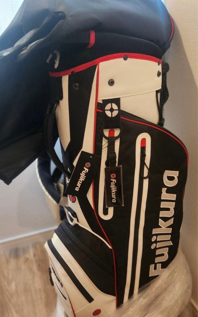 新品未使用❣️Fujikura☆スタンド付き☆キャディバッグ