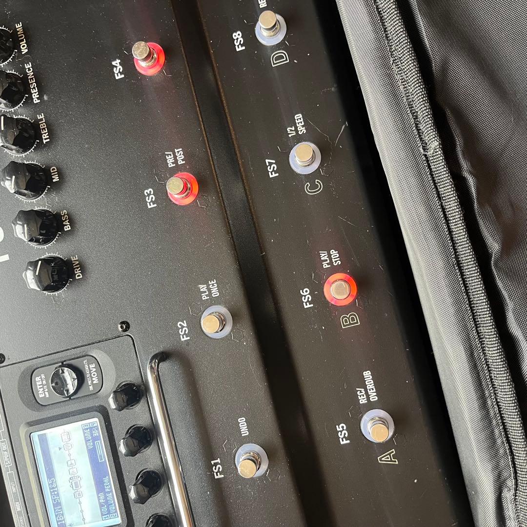 LINE6 POD HD500X マルチエフェクター＆専用ケース