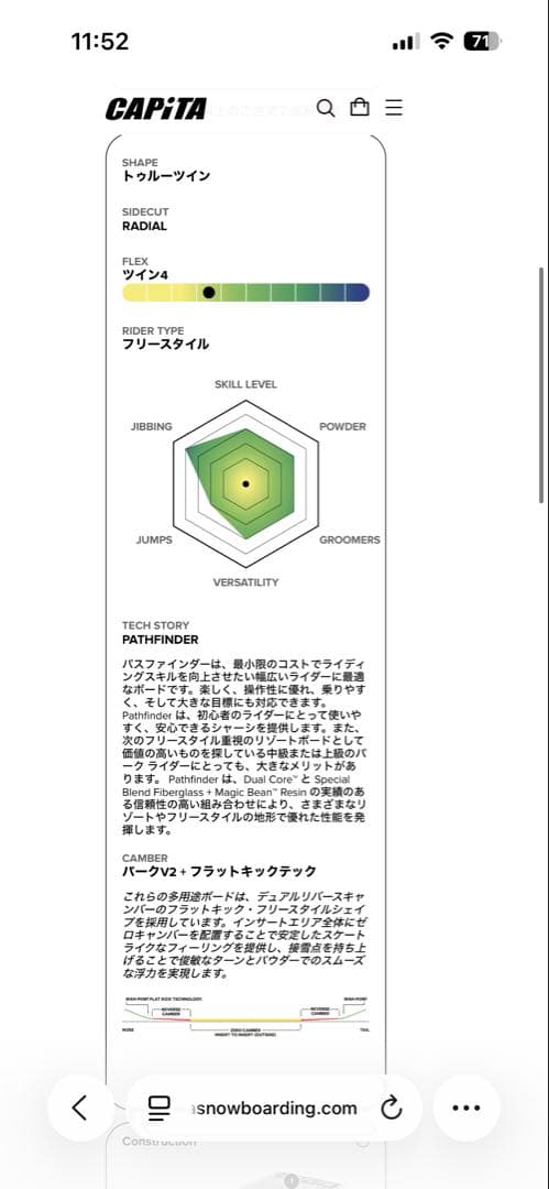 CAPITA Pathfinder 149cm 25-26モデル