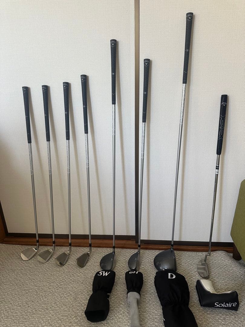 Callaway Solaire ゴルフバッグ ブラック　レディース　右利き