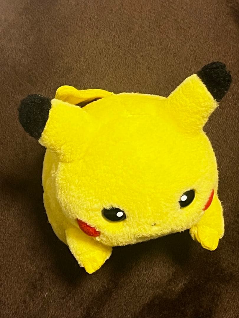 【クリーニング済】お腹を押すと音が鳴るピカチュウ ぬいぐるみ 初期