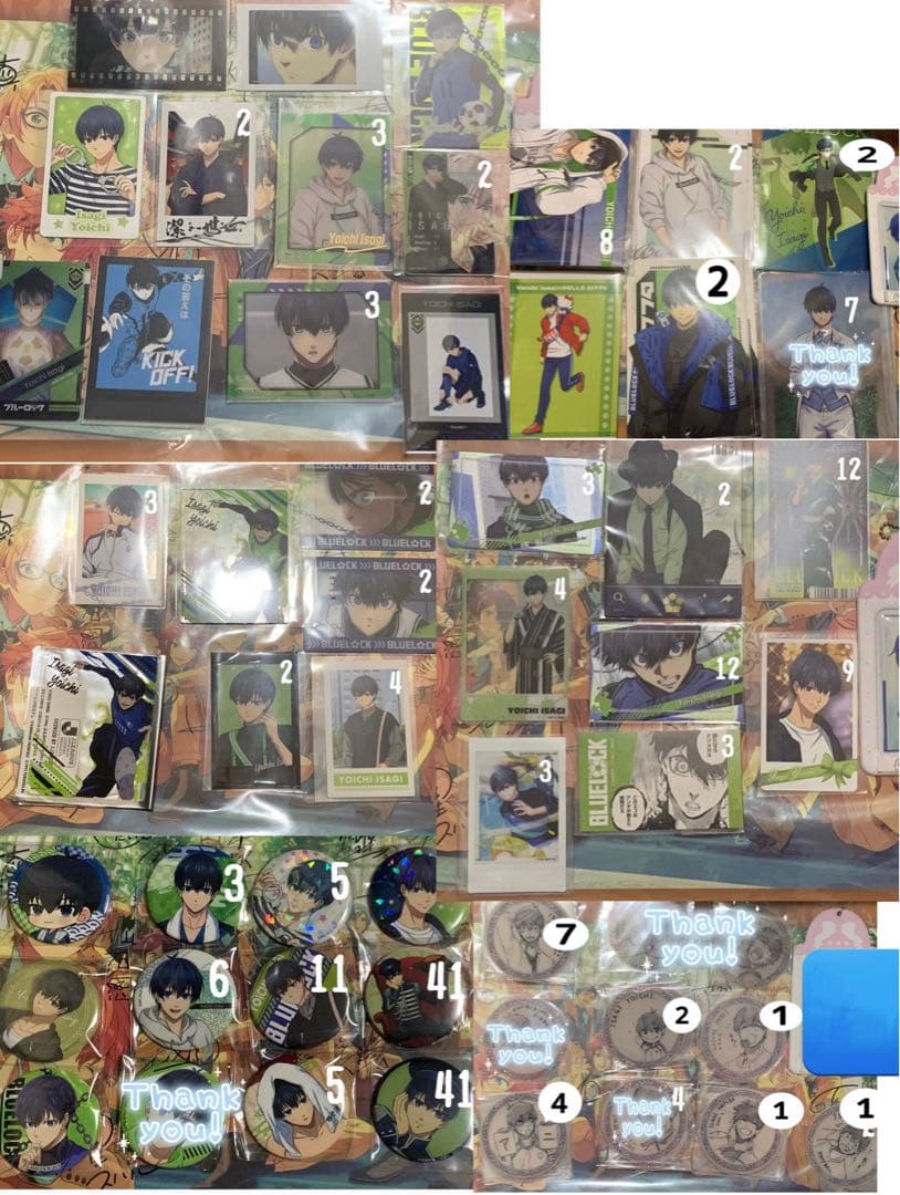 潔世一 グッズ まとめ売り◎