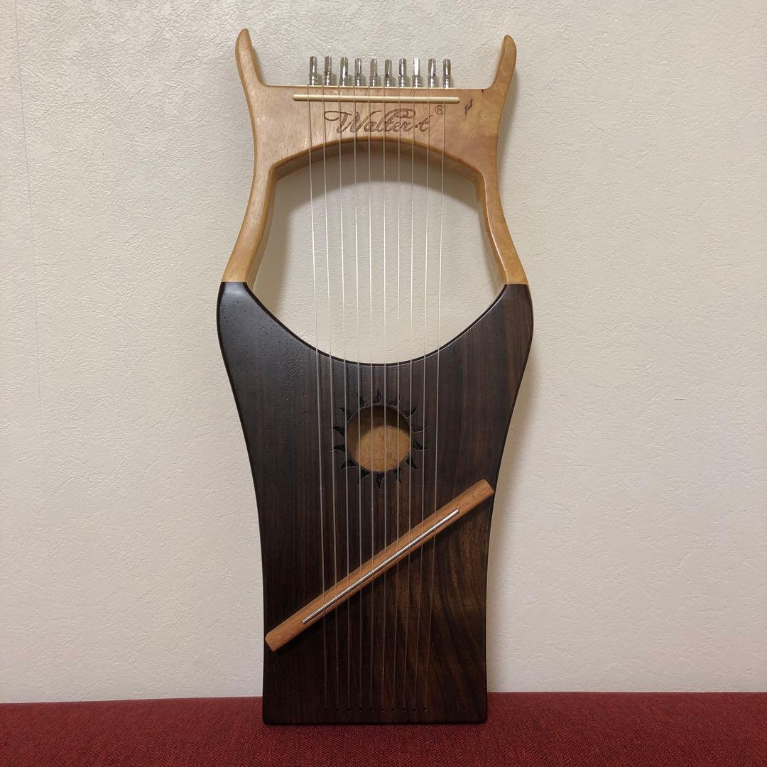 【ジャンク品】Waliti 10弦ライアーハープ