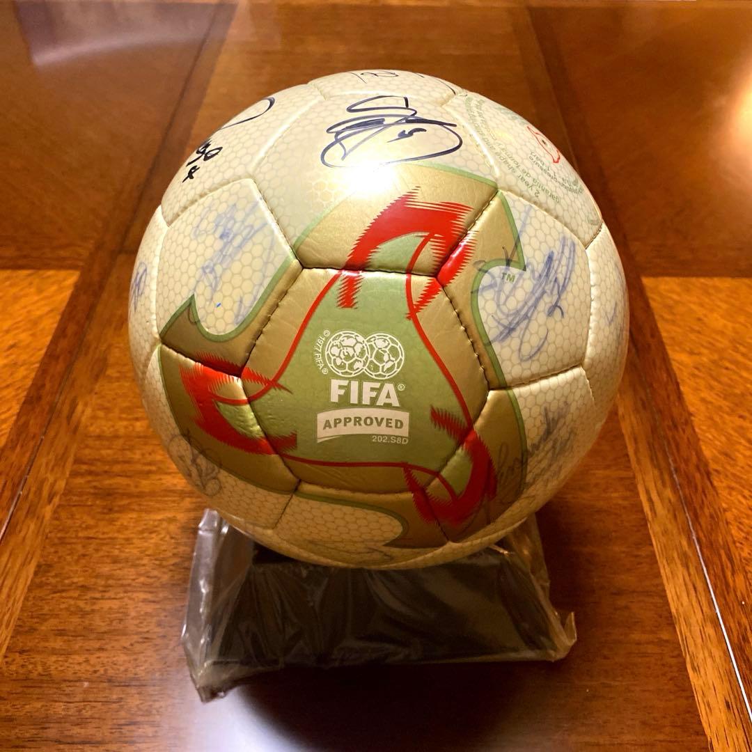 2002 W杯サッカー記念　サインボール