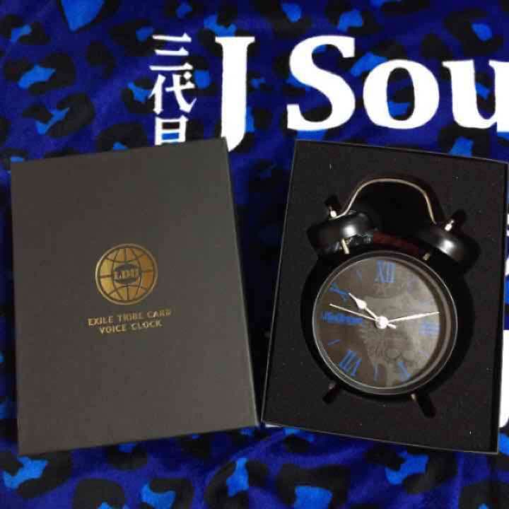激レア☆ 三代目 目覚まし時計 クレカ プレゼント 非売品