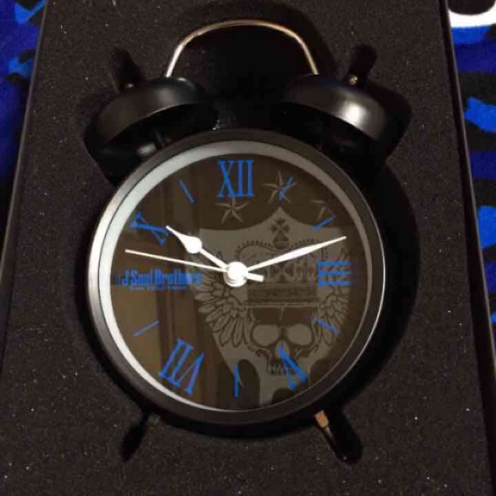 激レア☆ 三代目 目覚まし時計 クレカ プレゼント 非売品