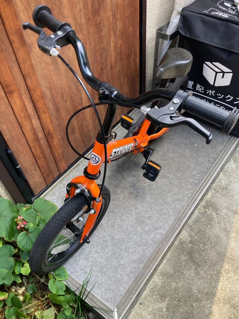 値下げしました！美品！ STRIDER 14x オレンジ 梱包発送たのメル便