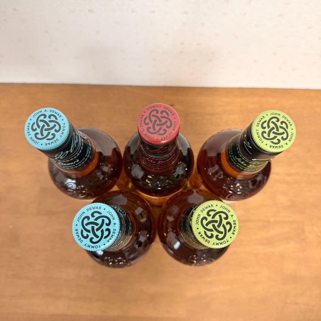 ● 新品未開封 Dewar's デュワーズ 8年 ウイスキー 5本セット