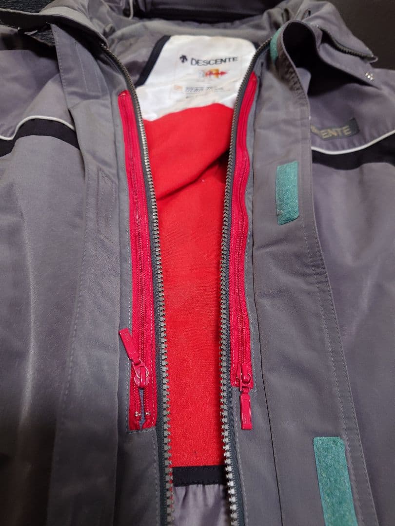 DESCENTE EK-TECH スキーウェア グレー