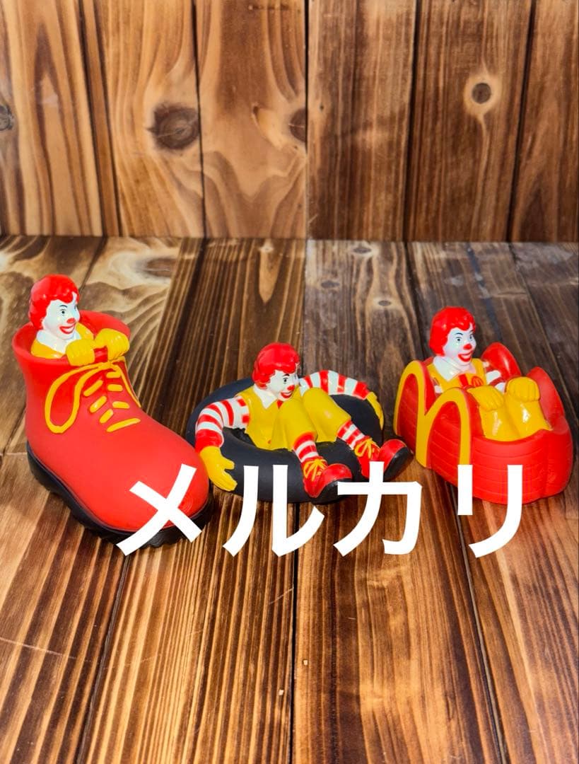 アメトイ マクドナルド ミールトイ ロナルド フィギュア ソフビ フルコンプ