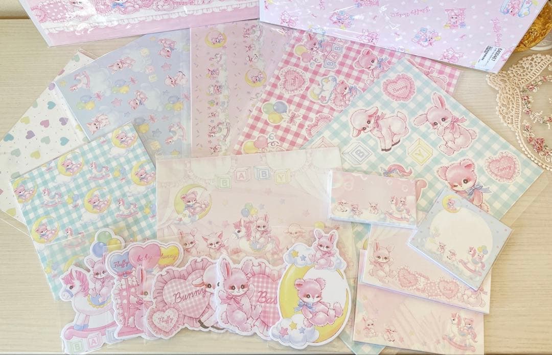 fluffy bunny ペちかさま♡紙モノセット♡