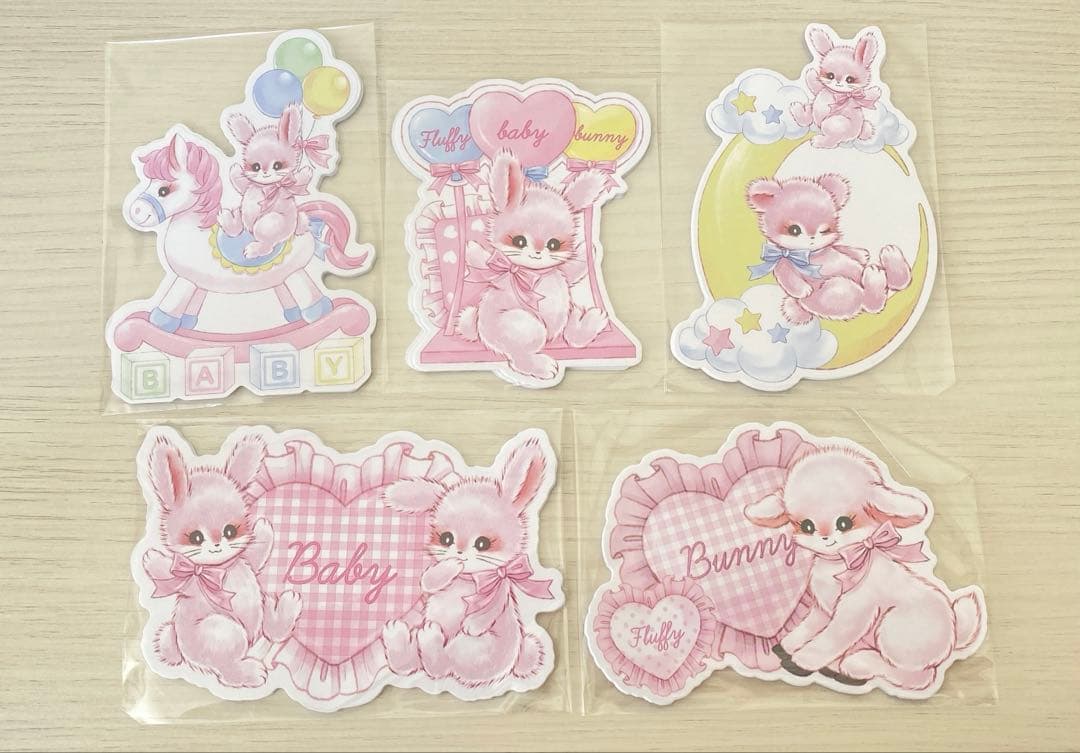 fluffy bunny ペちかさま♡紙モノセット♡
