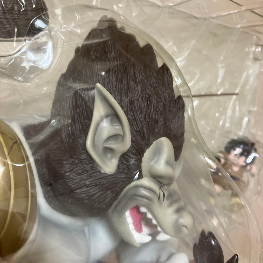 ドラゴンボール大猿 ジーマ　大猿ベジータ　ジオラマモデル　ヤジロベー・シッポ斬り