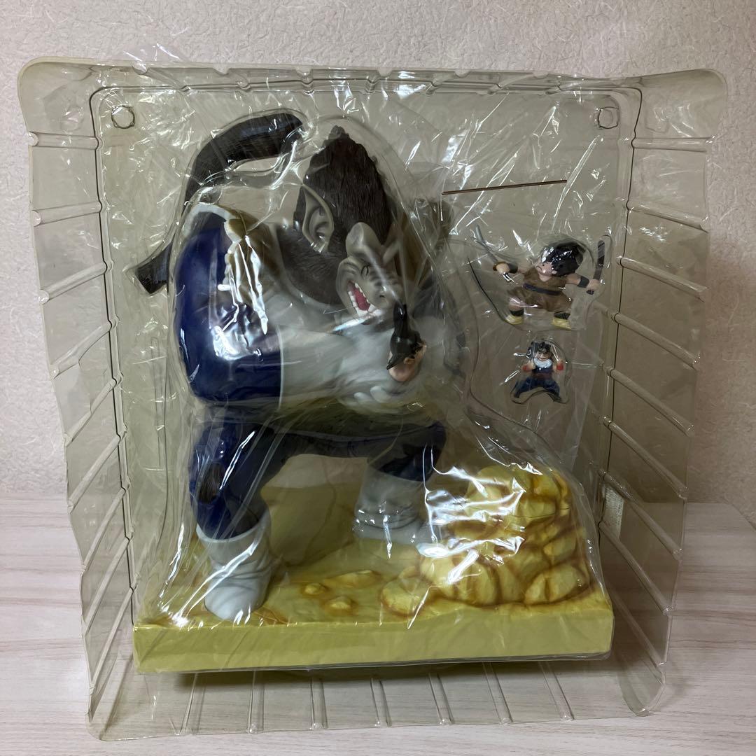 ドラゴンボール大猿 ジーマ　大猿ベジータ　ジオラマモデル　ヤジロベー・シッポ斬り