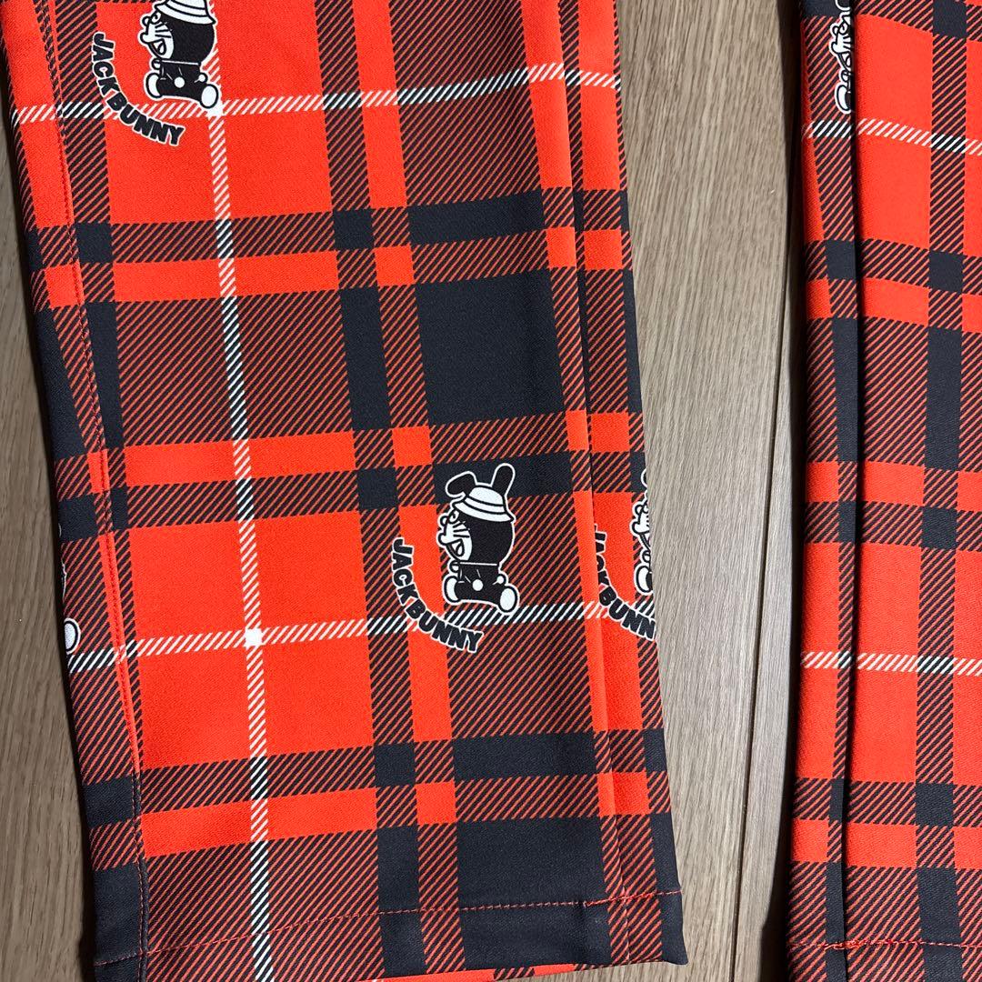 【希少】ジャックバニー 赤黒 チェック パンツ サイズ6