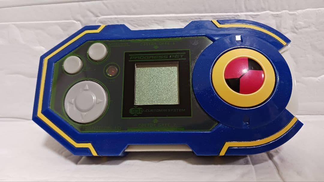 希少ロックマンエグゼストリーム プログレスペット熱斗バージョンバトルチップ付