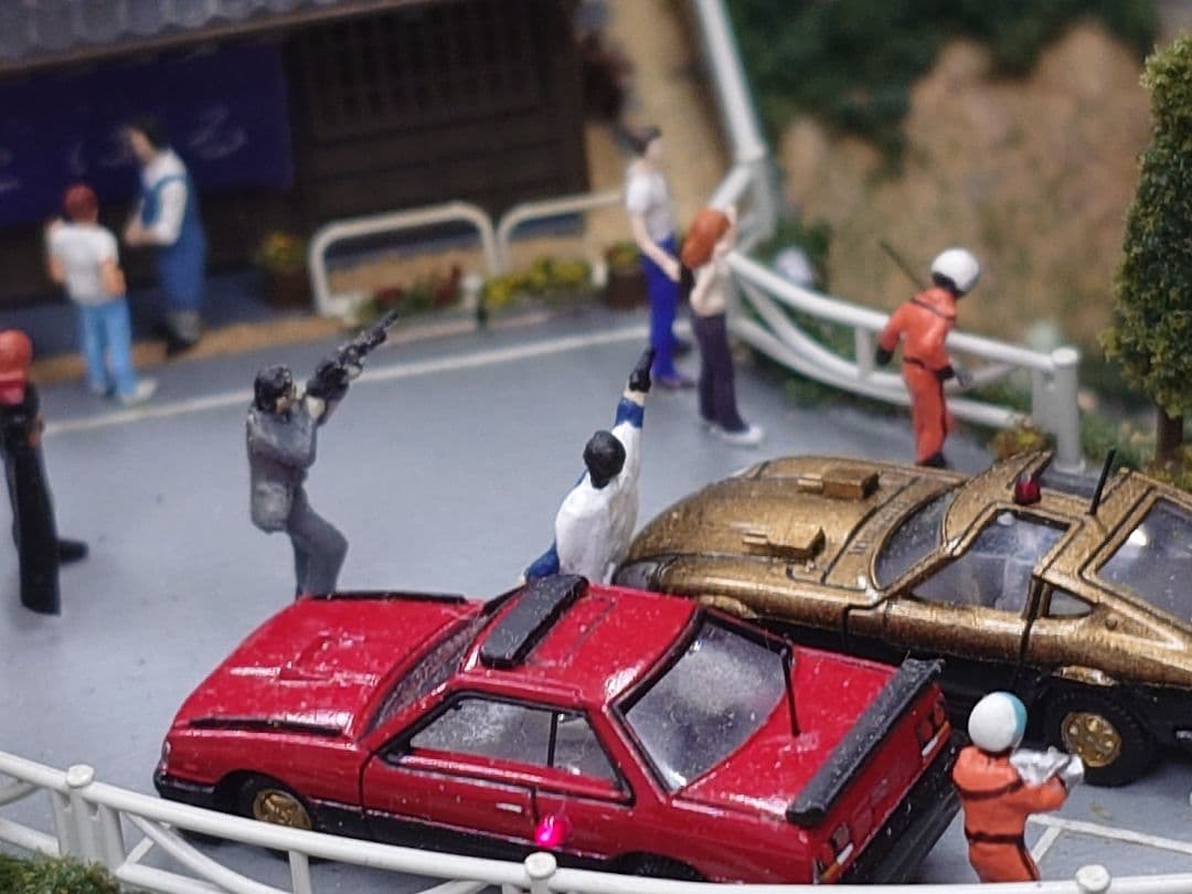 1/150ジオラマBトレ用。