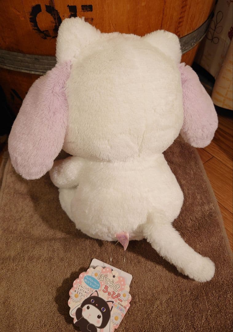 ぽてうさろっぴー ゆるぐるみにゃんこ すみれちゃん×白ネコ JB