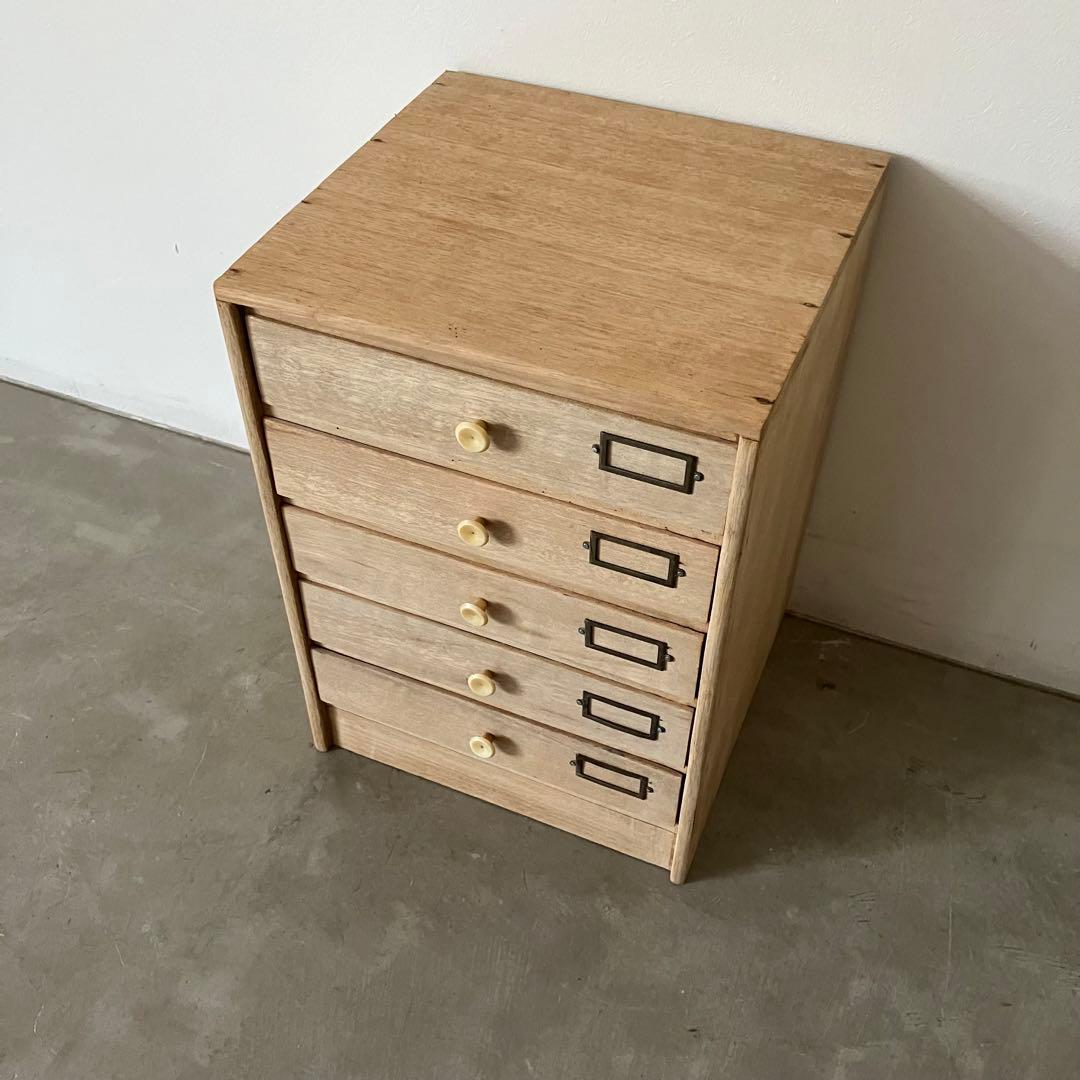 レトロ　アンティーク　古道具　古家具　剥離家具　ストリップド　抽斗　引き出し