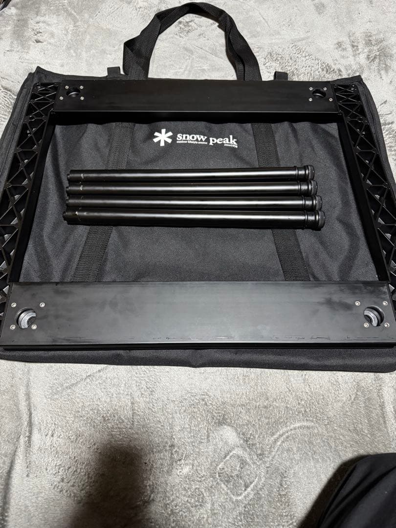 スノーピーク　IGTショートブラック　収納ケース付　雪峰祭2022限定