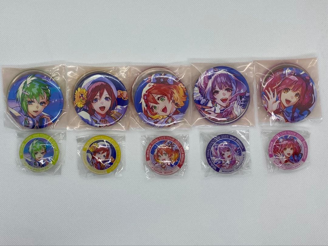 マクロスΔ ︎︎缶バッジ・マグネットセット【匿名配送】