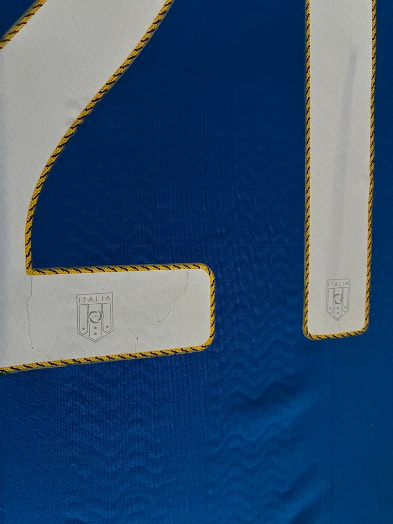 イタリア代表2014ユニフォーム ピルロ オーセンティック　Sサイズ　値下げ価格
