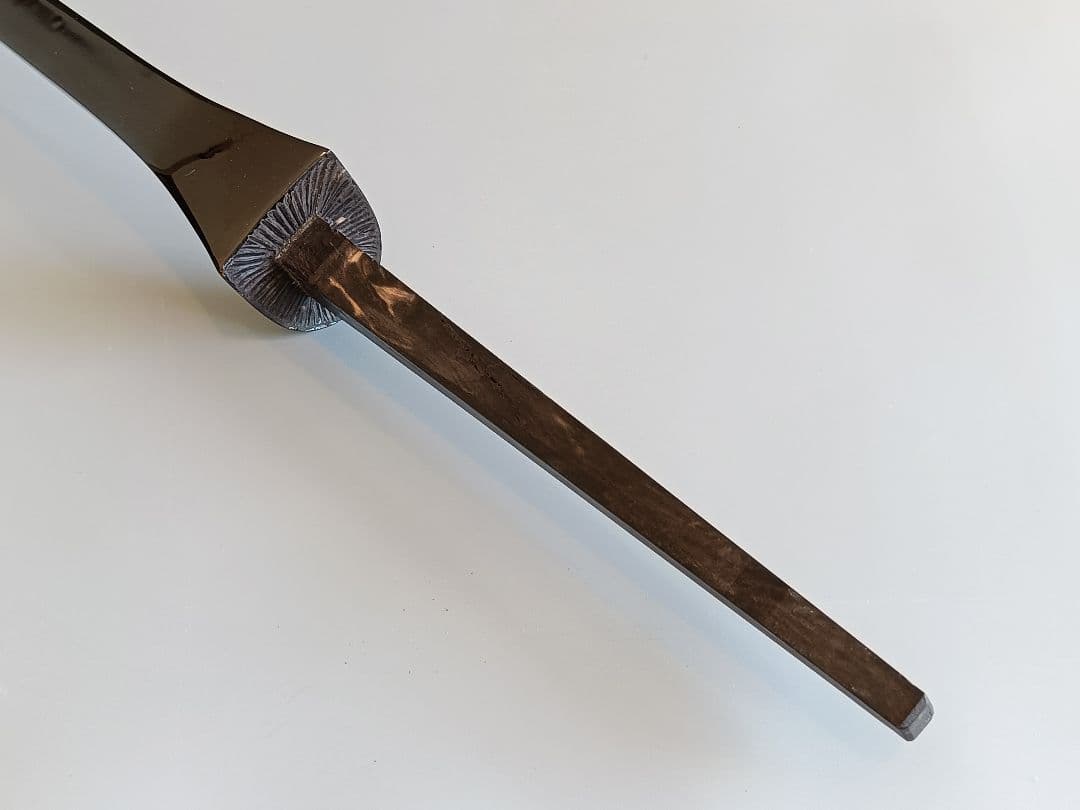 盛嶋開鐘写 名工内間直樹氏作 八重山黒木