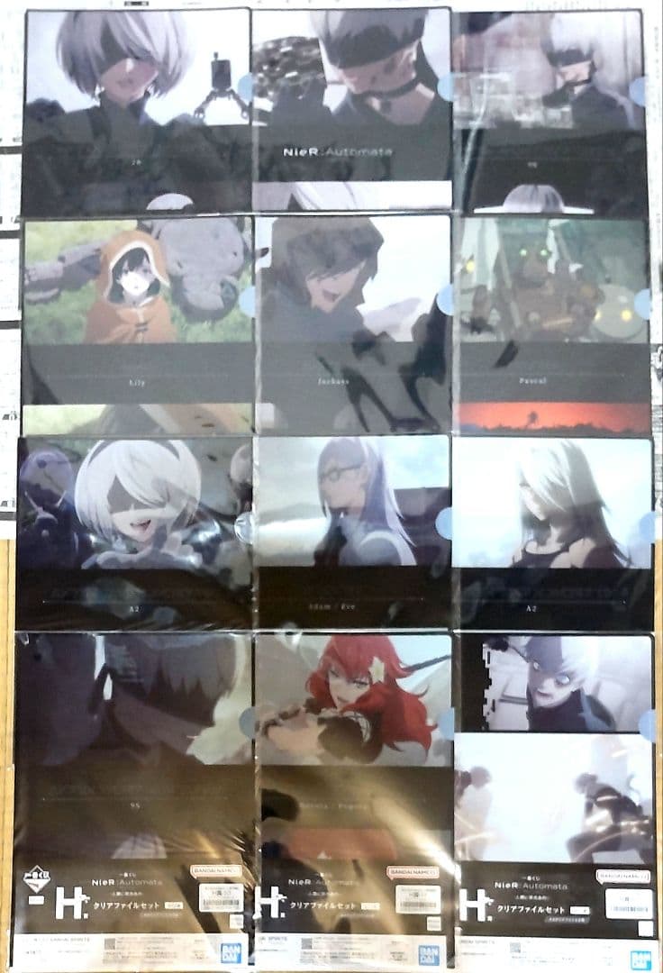 一番くじNieR:Automata Ver1.1a〜人類に栄光あれ〜A賞B賞C賞