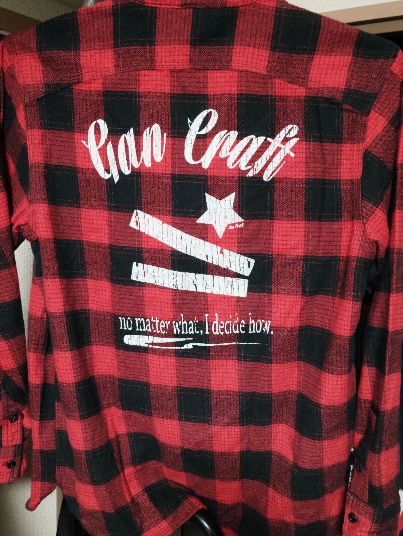 GAN CRAFT ガンクラフト ネルシャツ XL