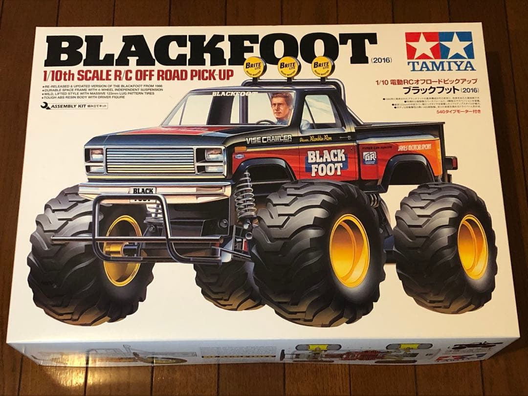 新品未組立 タミヤ 1/10 ブラックフット 2016