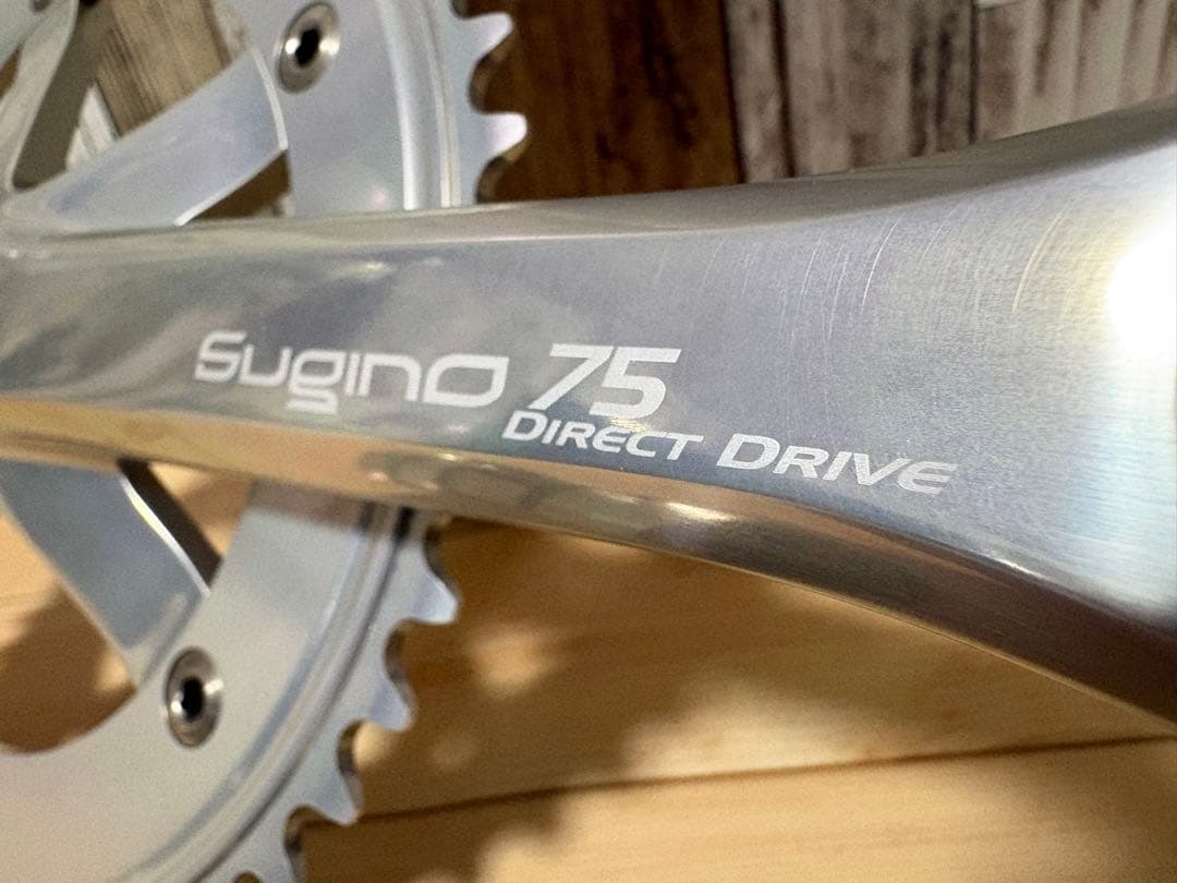 ★ SUGINO SG75 DD2 シルバー 165mm 48T