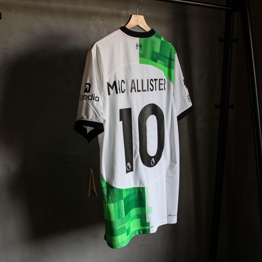 リバプール 23/24 ユニフォーム アウェイ 正規品 マクアリスター