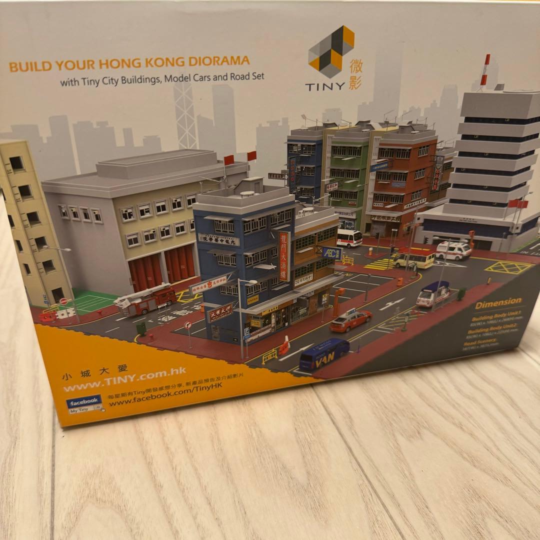 TINY 香港ストリートジオラマ Bd7 / HK Old Tenements