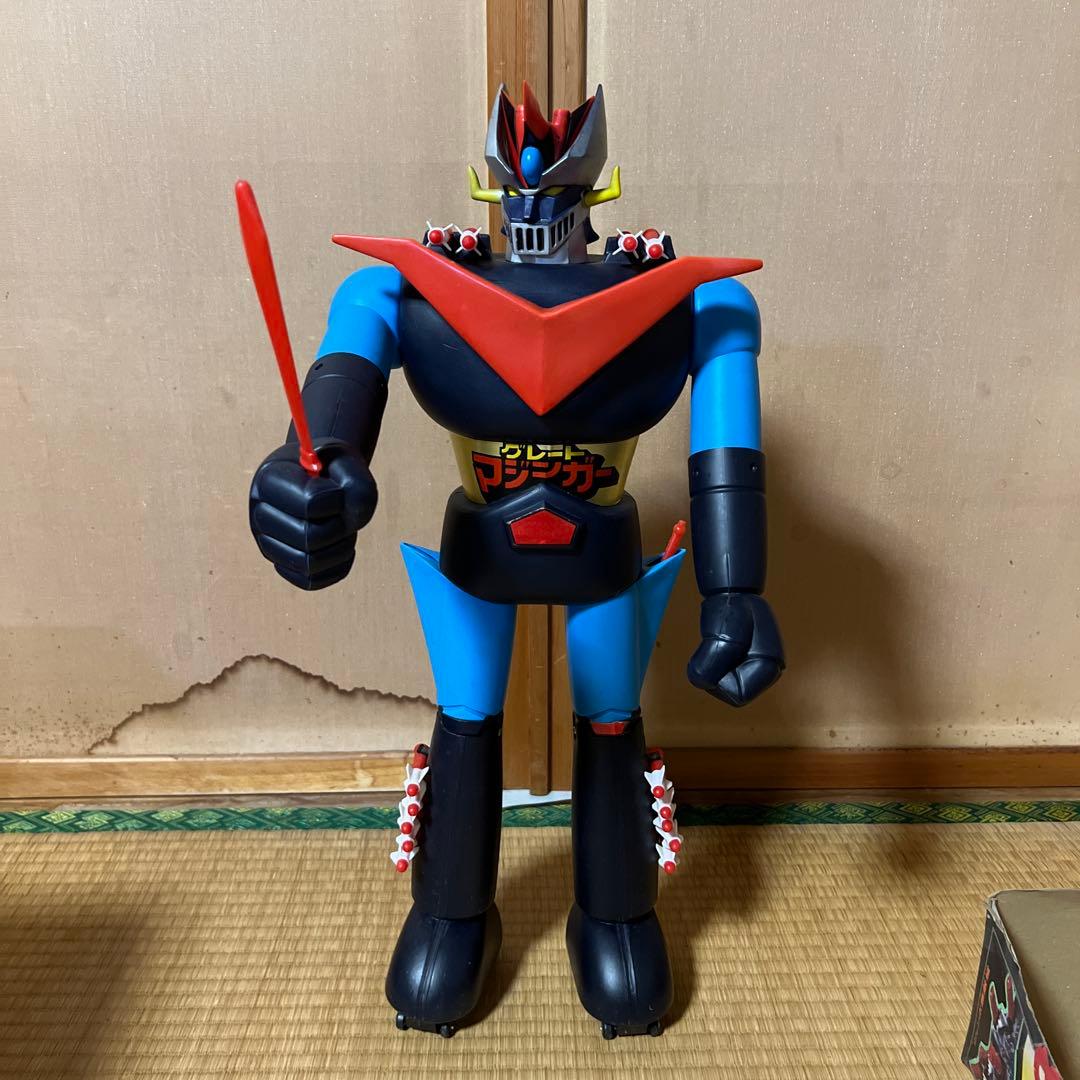 【当時の箱付き】ポピー ジャンボマシンダー グレートマジンガー 昭和レトロ 貴重