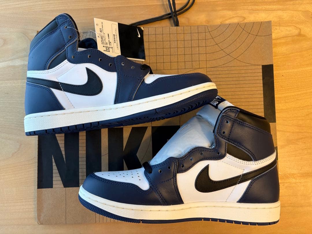 シューズ(男性用) Nike Air Jordan 1 High OG Midnight Navy