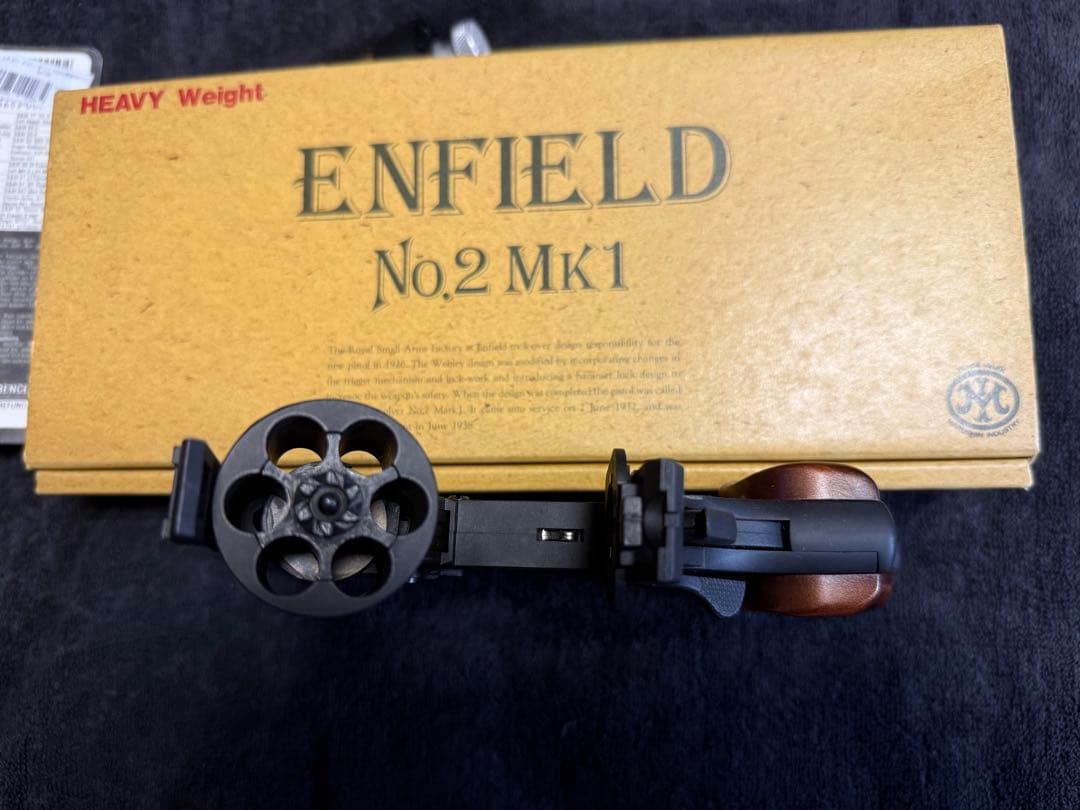 美品 マルシン エンフィールドNo2Mk1 未発火 モデルガン HW