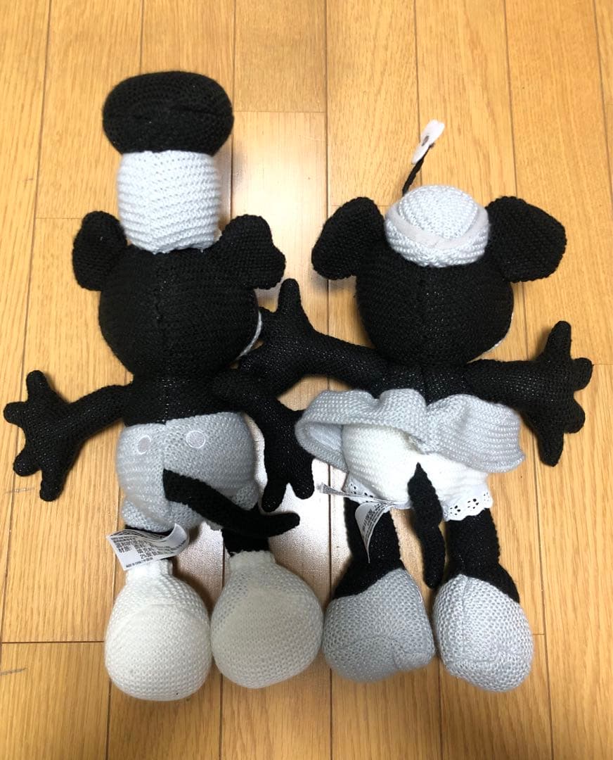 Disney Parks 海外限定 蒸気船ウィリー ミッキー ミニー ニット