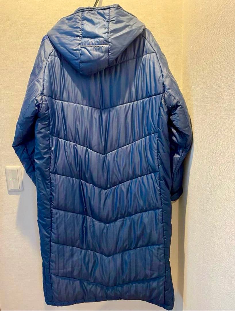 ネイビー ベンチコート ポリエステル100%