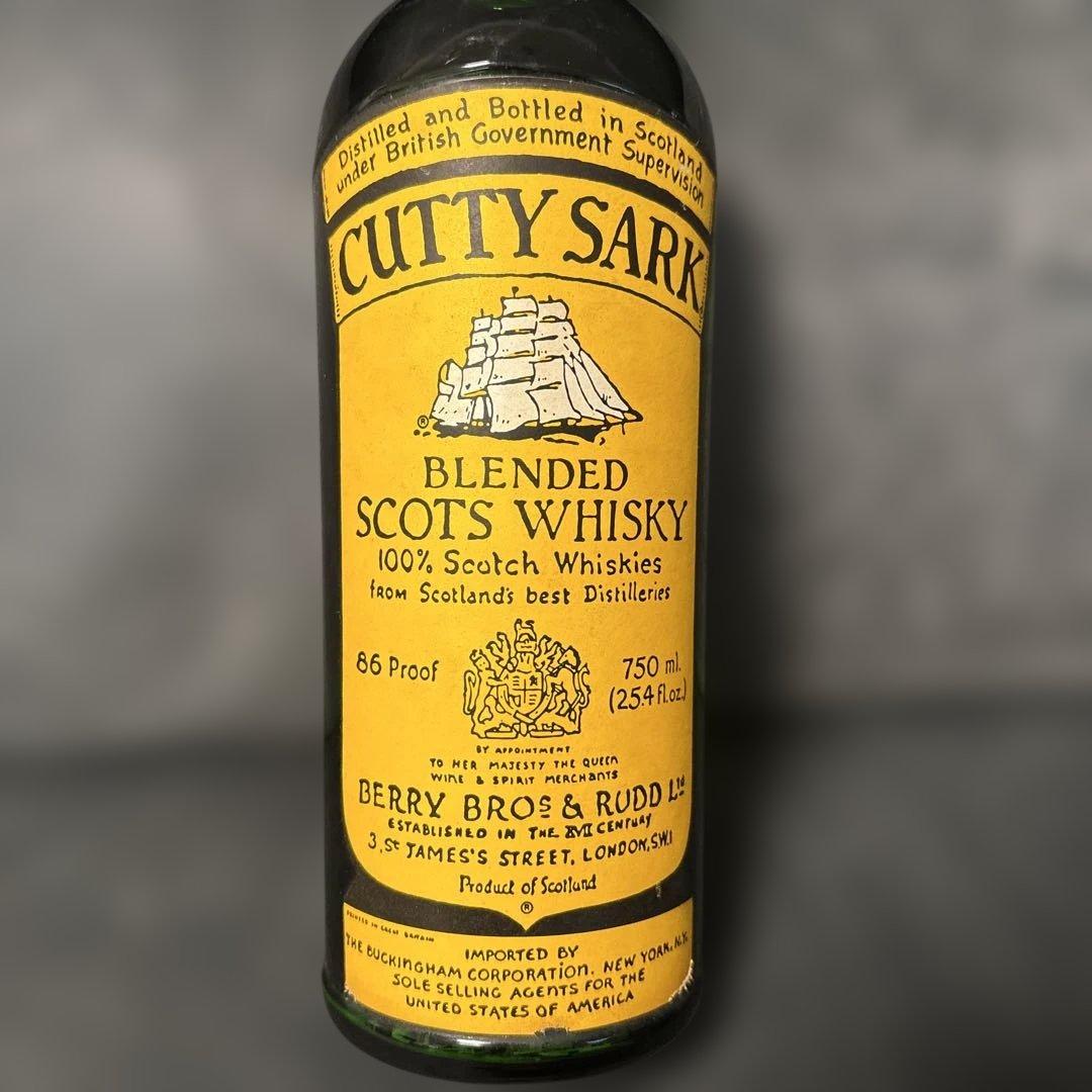 未開封　カティサーク スコッチウイスキー 750ml 古酒