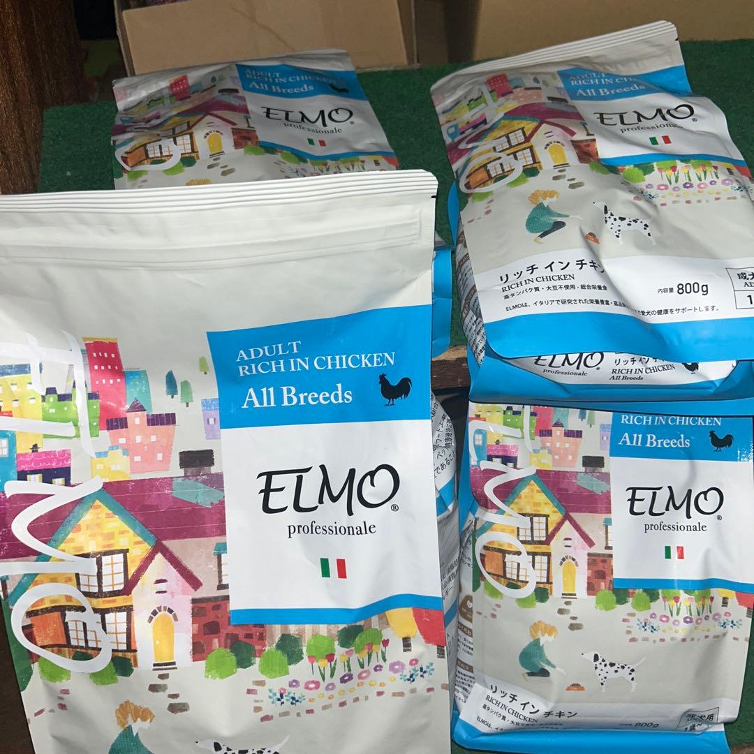 ELMO リッチインチキン ドッグフード 3kg/800g