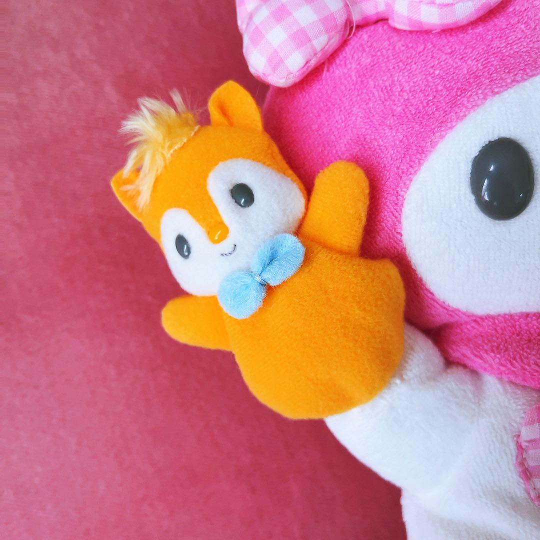 希少レア　マイメロディ　ハンドパペット　ぬいぐるみ　2003 サンリオ　レトロ