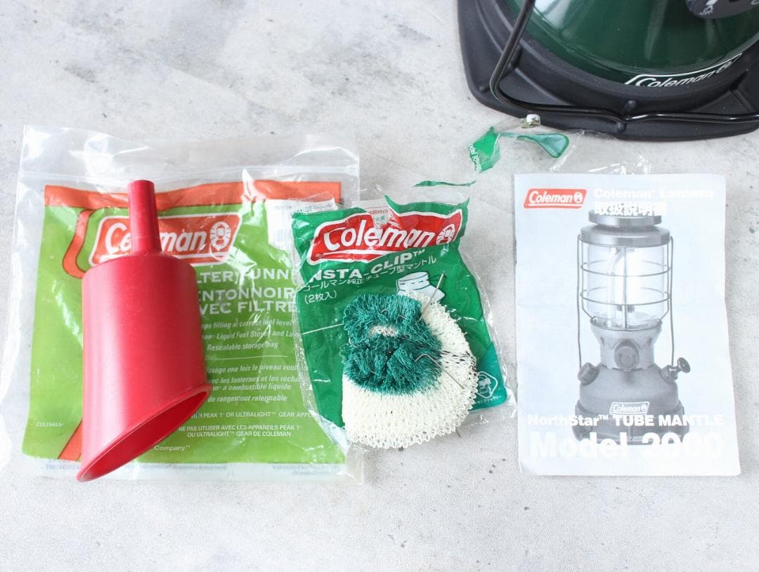 動作良好 コールマン ノーススター2000 ガソリンランタン ケース付き