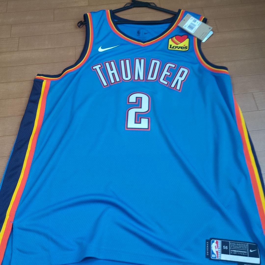 新品タグ付　オクラホマシティサンダー　シェイ　ユニフォームオーセンティック