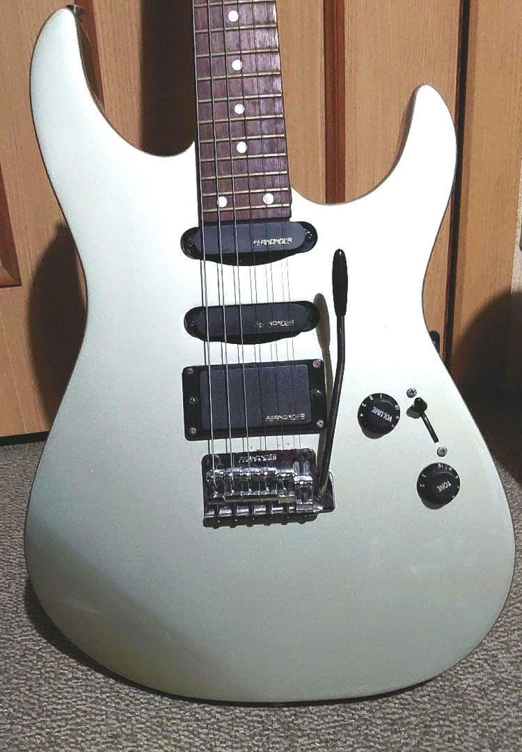 フェルナンデス　エレキギター　STJ-40C TG-5 ソフトカバー付き　その他