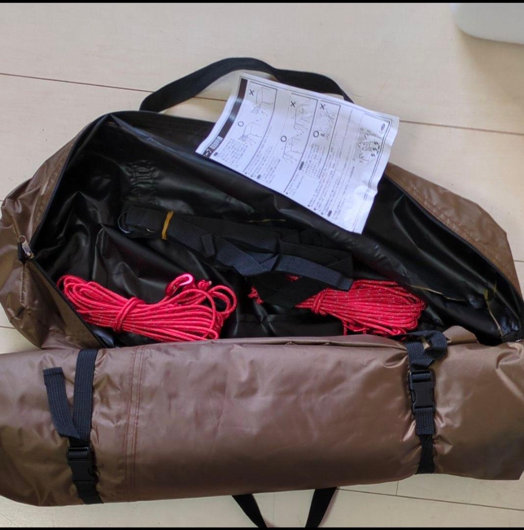 アルペンAOD3テント タープ（タープ未使用）、グランドシートインナーマット付②