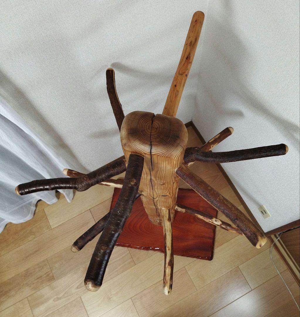 【大型鳥用】どっしり♬螺旋状オウムスタンド