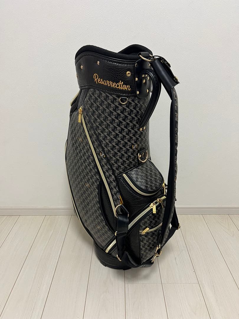 【本日大幅値引き】レザレクション　金田久美子プロ限定モデルキャディバッグレア