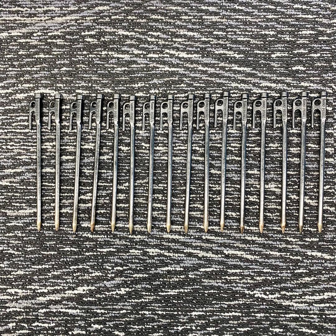 スノーピーク ペグハンマー Pro.C ＆ ソリッドステーク全29本 大量セット